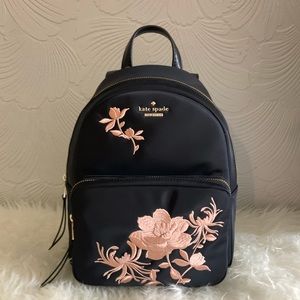 SALE !! NWT Kate Spade Black & Pink Backpack